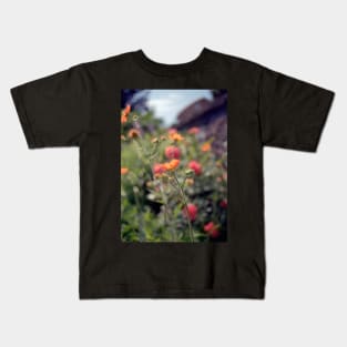 little field of flowers Kids T-Shirt